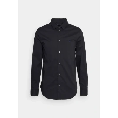 Afbeelding van Emporio Armani Shirt Overhemd, Heren, Maat: XS, Blu navy