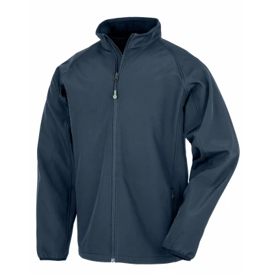 Afbeelding van Result 2 laagse gerecycleerde softshell kind R901JY Navy