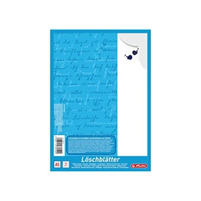 Image de Herlitz löschblätter .00382507 a5 10bl