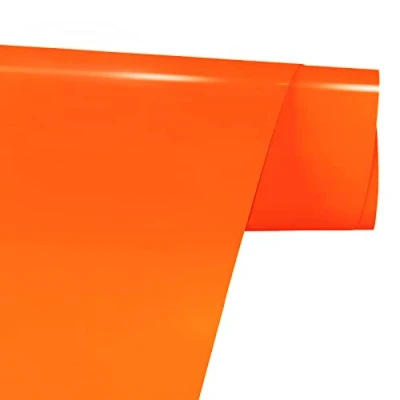 Afbeelding van Textieltransferfolie voor textielplotters, 30,5 cm x 3 m (neon oranje)