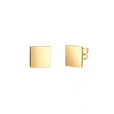 Afbeelding van Elli Viereck GEO Minimal Trend Angolare Oorbellen goldcoloured, Dames, Maat: One Size, Gold coloured