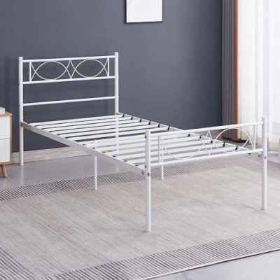 Afbeelding van Milton &amp; Oldbrook Eenpersoonsbed 90 x 200 cm Rafina Wit