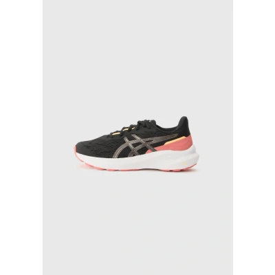 Afbeelding van Asics Hardloopschoenen voor op de weg kinderen, Maat: 38, Black/rubble red Textiel/ synthetisch