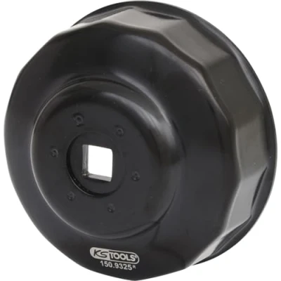 Image de KS Tools 150.9325 Clé pour filtre à huile 3/8&quot;, cuvette 76