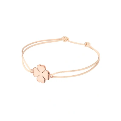 Afbeelding van Elli Kleeblatt GLÜCKSBRINGER Talisman MOJO Armband, Dames, Maat: 17, Braun