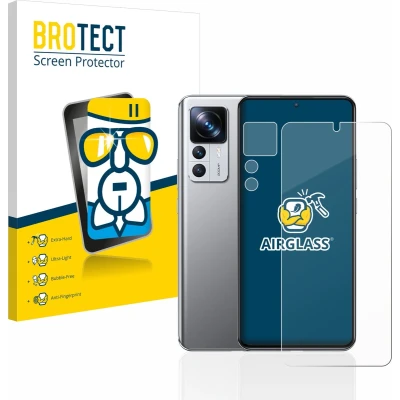 Afbeelding van BROTECT Screenprotector voor Xiaomi 12T Pro (Voor+Camera) Folie Beschermfolie Beschermglas transparant