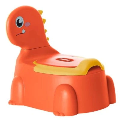 Afbeelding van Toiletpot voor baby&#039;s om netheid te leren, toilet en kinderen, comfortabel, antislip, met spatbescherming geurremmend, eenvoudig legen afneembare pot