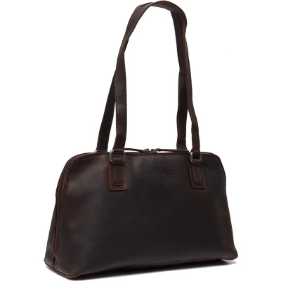 Afbeelding van The Chesterfield Brand Santorini Schoudertas brown Damestas