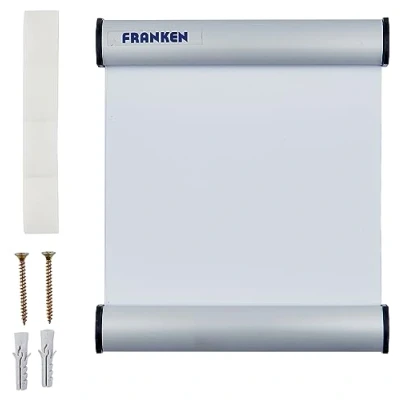 Afbeelding van FRANKEN deurbordklem, (B)148 x (D)20 (H)148 mm, zilver