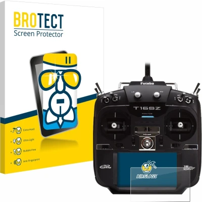 Afbeelding van BROTECT Screenprotector voor Robbe Futaba T16IZ Folie Beschermfolie Beschermglas transparant