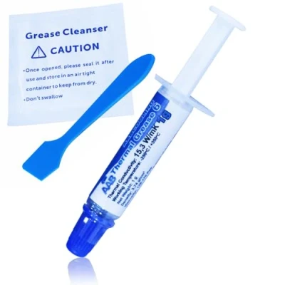 Afbeelding van AABCOOLING Thermal Grease 6 1 g 15,3 W/mK een pc warmtepasta, voor CPU en GPU, niet corrosief, geleidt geen elektrische stroom, optimale warmtegeleiding, processor