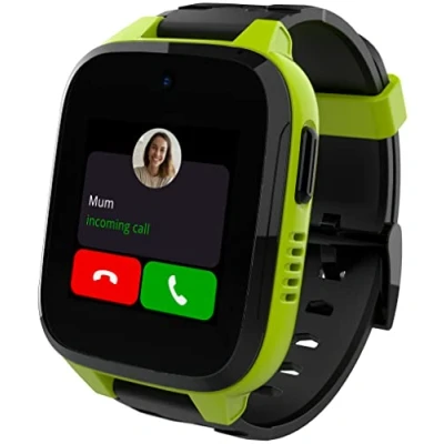 Afbeelding van XPLORA XGO 3 Waterdicht telefoonhorloge voor kinderen, 4G, oproepen, berichten, schoolmodus, SOS functie, GPS, camera en stappenteller, groen