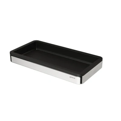 Afbeelding van Geesa Frame Planchet 21cm Zwart / Chroom