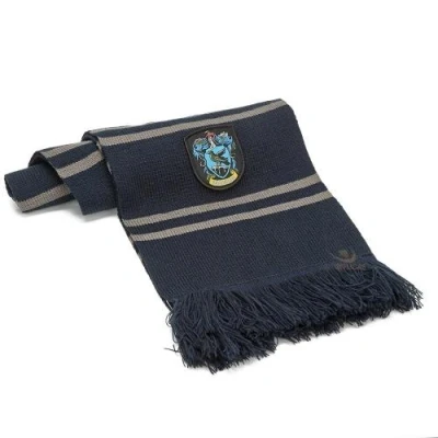 Image de Écharpe Serdaigle Harry Potter Cinereplicas Bleu marine et grise 190 cm