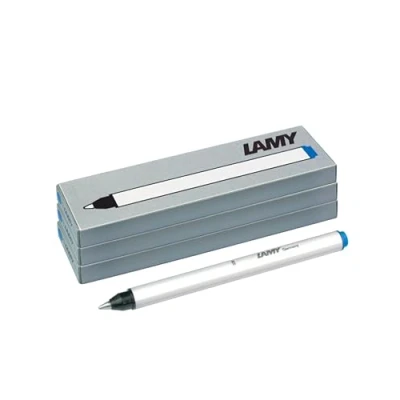 Afbeelding van Lamy 3 stuks T11 inktpatronen met grote inktvoorraad en schrijfpunt van roestvrij staal in de kleur blauw (uitwisbaar) voor rollerball model 311 Balloon 9 vullingen