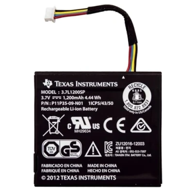 Afbeelding van Texas Instruments Batterij voor TI Nspire CX/TI CX CAS/TI 84 Plus C Silver Edition/TI Nspire/TI CAS