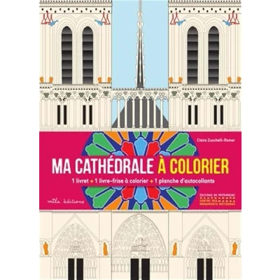 Afbeelding van MA CATHEDRALE A COLORIER (STICKERS + FRISE)