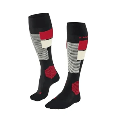 Afbeelding van FALKE SK4 Advanced warm dun Wol Functioneel Materiaal skisokken heren zwart maat 39 41