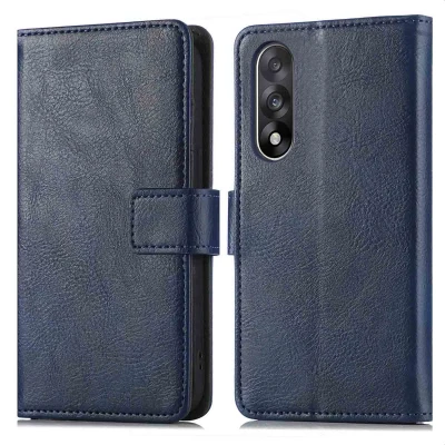 Afbeelding van imoshion Luxe Bookcase voor de OnePlus Nord 5 Dark Blue