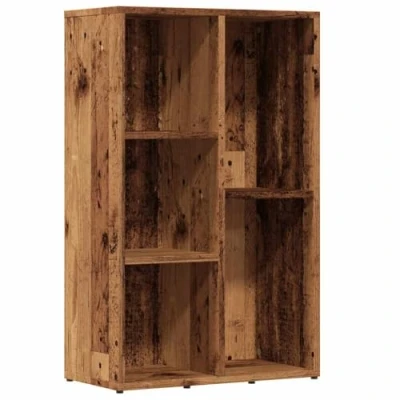 Image de vidaXL Bibliothèque vieux bois 50x25x80 cm d&#039;ingénierie855780