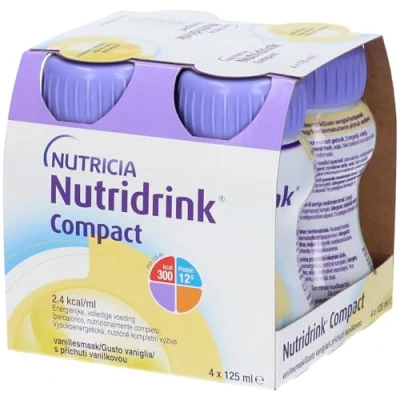 Afbeelding van Nutridrink Compact Vanille 125 ml 4 stuks