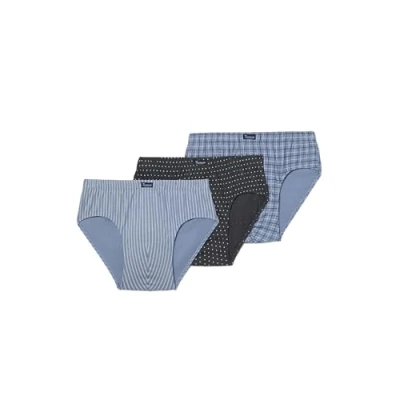 Afbeelding van Abanderado Semicorto Esenciales Estampados Halfkorte slip voor heren (3 stuks), Gemengde strepen, 48