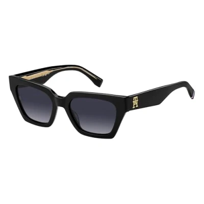Afbeelding van Tommy Hilfiger Th 2101/S zonnebril voor dames, zwart.