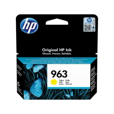 Image de HP 963 Cartouche d&#039;encre jaune authentique