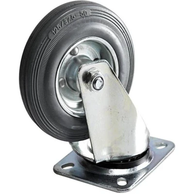 Afbeelding van Benson Zwenkwiel Ø 125 mm Maximale Belasting 100 kilo 4 stuks