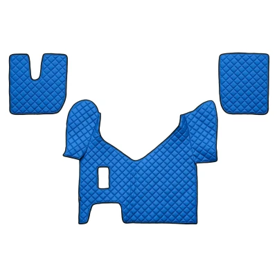 Afbeelding van F CORE FL28 BLUE Vloermatset Kunstleer Voor 3 Blauw
