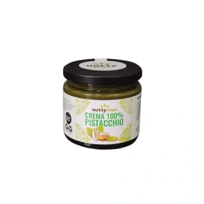 Image de Crème 100 % pistache 190 g Nuttyplus Fabrication artisanale