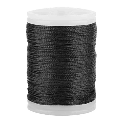 Afbeelding van Boogtouw gebruikt als duurzaam nylon touw en draad Gebruik voor Bowstring boogschieten benodigdheden geschikt buitensporten (zwart wit)