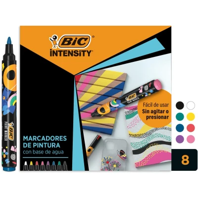 Afbeelding van BIC Intensity Paint Markers x8