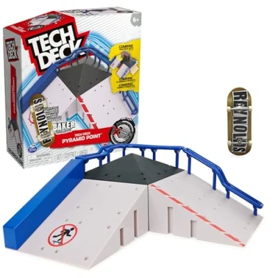 Afbeelding van Tech Deck X Connect Pyramid Point Aanpasbare ramp set met vingerskateboard