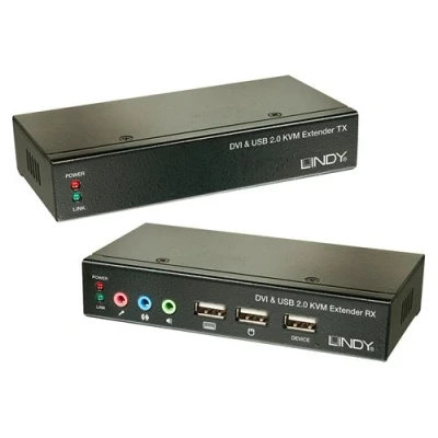Image de LINDY Cat.5 KVM Extender Classic rallonge écran clavier souris/USB