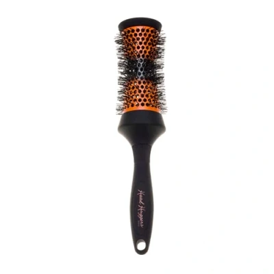 Afbeelding van Denman Hourglass thermische Krulborstel (DHH3EORG) voor blaasdrogen, gladmaken, gedefinieerde krullen, volume en wortellifting, oranje