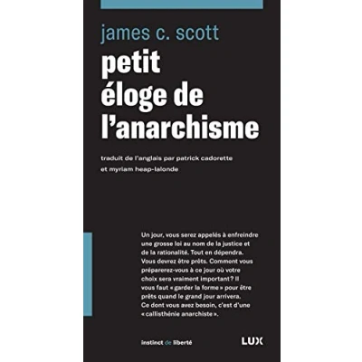 Afbeelding van Petit éloge de l&#039;anarchisme