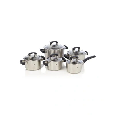 Afbeelding van BK Conical Cool Glas Pannenset 5 delig