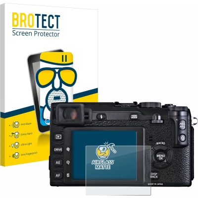 Afbeelding van BROTECT Screenprotector voor Fujifilm X E1 Folie Beschermfolie Beschermglas matte