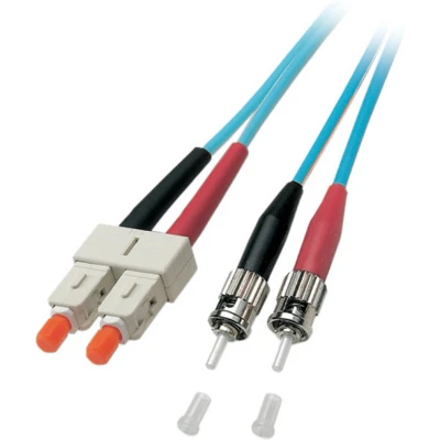 Afbeelding van EFB Elektronik O7353.2 Glasvezel kabel 2 meter SC ST OM3 Turkoois