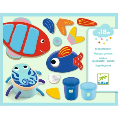 Afbeelding van Djeco boetseerklei met zeedieren myseacreatures