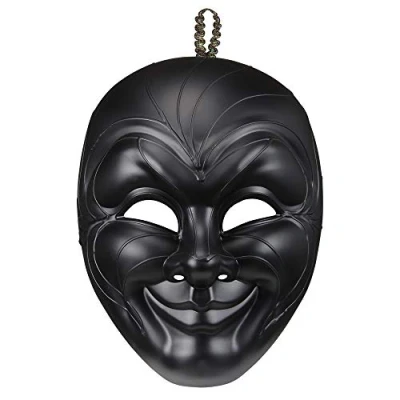 Afbeelding van Masker Donkere Venetiaanse Man One Size
