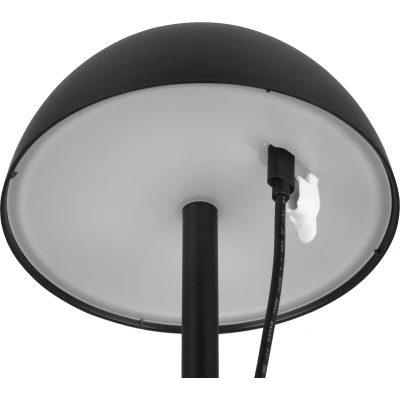 Afbeelding van REALITY RICARDO Tafellamp Zwart mat incl. 1x SMD 1,7W Oplaadbaar Buitenverlichting IP54