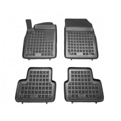 Afbeelding van REZAW PLAST 200510 Vloermatset Rubber voor en achter 4 Zwart Op maat gemaakt OPEL: Astra J Hatchback, Sports Tourer, Saloon