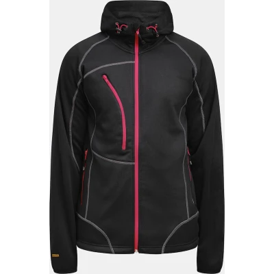 Afbeelding van Jobman 5152 Hoodie 65515253 Zwart/Rood