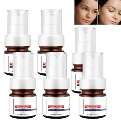 Afbeelding van Aobenz Set van 6 essences voor het bleken en verwijderen sproeten, vlekserum, anti vlekkenserum gezicht, essentie correctieserum