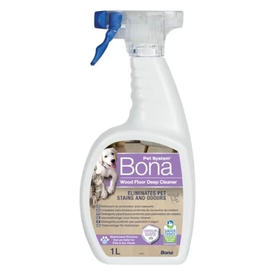 Afbeelding van Bona Pet System Intensiefreiniger voor Houten Vloeren 1L Huisdier Vlekkenreiniger en Geurverwijderaar Urinegeur Verwijderaar Stain Remover Geschikt als Honden Katten Spray