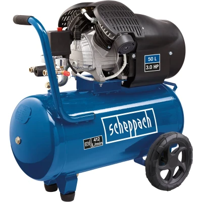 Afbeelding van Scheppach HC52DC Dubbele Cilinder Compressor 50liter