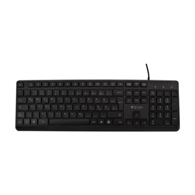 Image de V7 Pro KU350ES Clavier USB QWERTY Espagnol noir