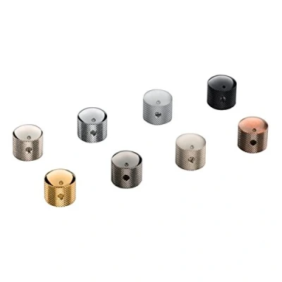 Afbeelding van Schaller Dome Speed Potiknopf 2er Set Messing, verchromt Gitaaronderdeel